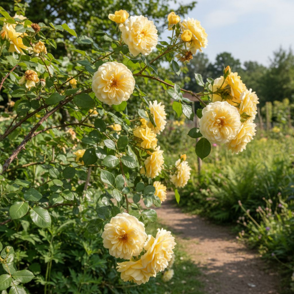 Фото Роза Reine Lucia (Парковая) (Rosa Reine Lucia)